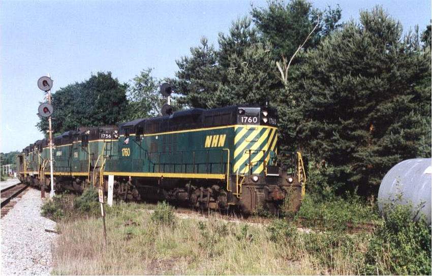 Photo of NHN 1760 enters the Conway Branch