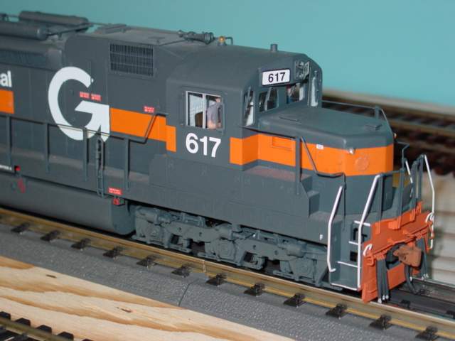 Photo of O Scale SD 26 on the Plywood Central