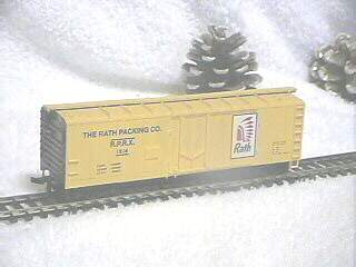Photo of Model of wooden refrigerator car