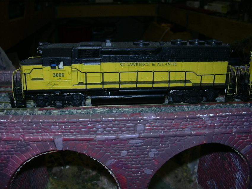 Photo of SLR GP-40on my model railway layout
