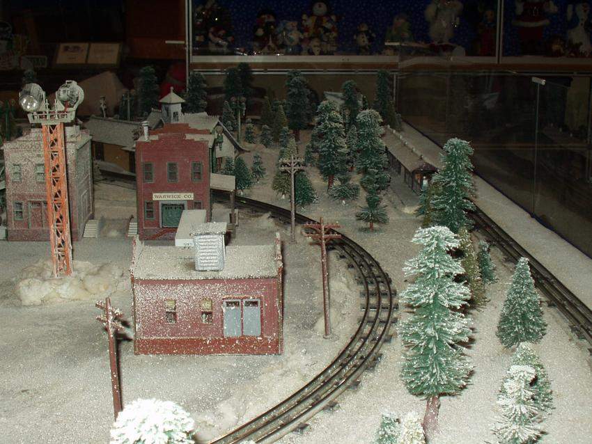 Photo of O scale layout for the Winterfest  at CERA