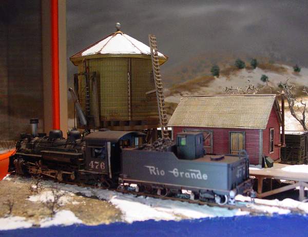 Photo of D&RGW #476 on display