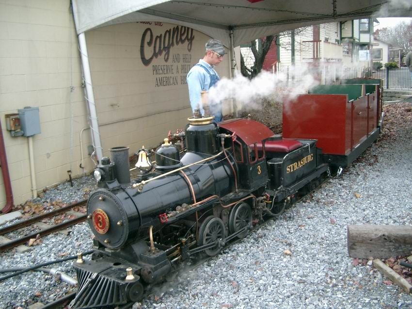 Photo of # 3 engine at Strasburg, PA