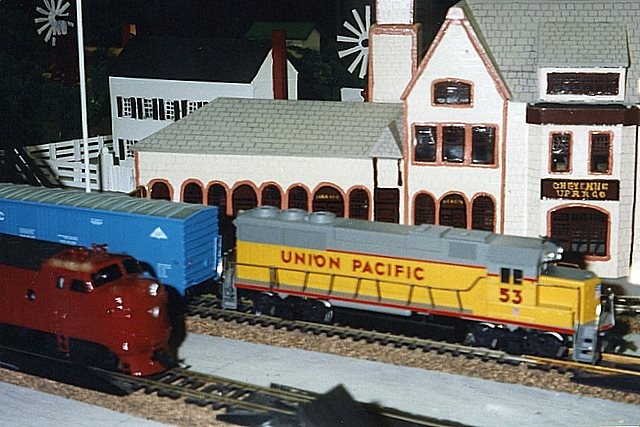 Photo of Union Pacific in Cheyenne, HO gauge