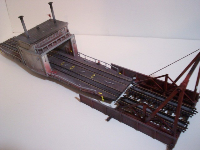 Photo of Double Track Railcar Ferry and Dock