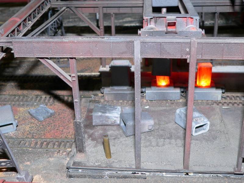 Photo of Molten steel, HO-gauge