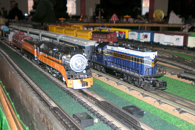 Photo of Trains in the yard: O-Gauge