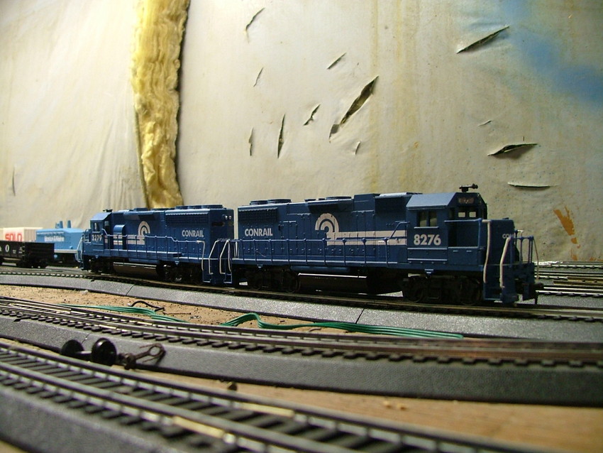 Photo of conrail gp38-2's on my layout