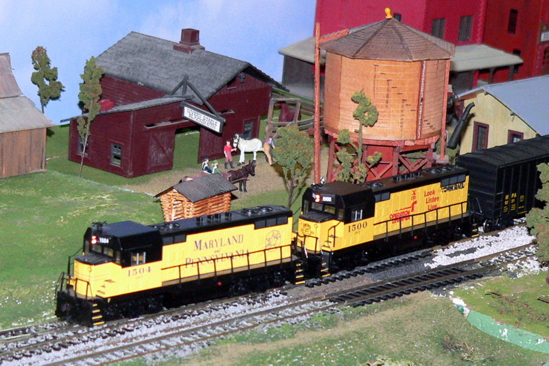 Photo of Diesels on the Ma & Pa.