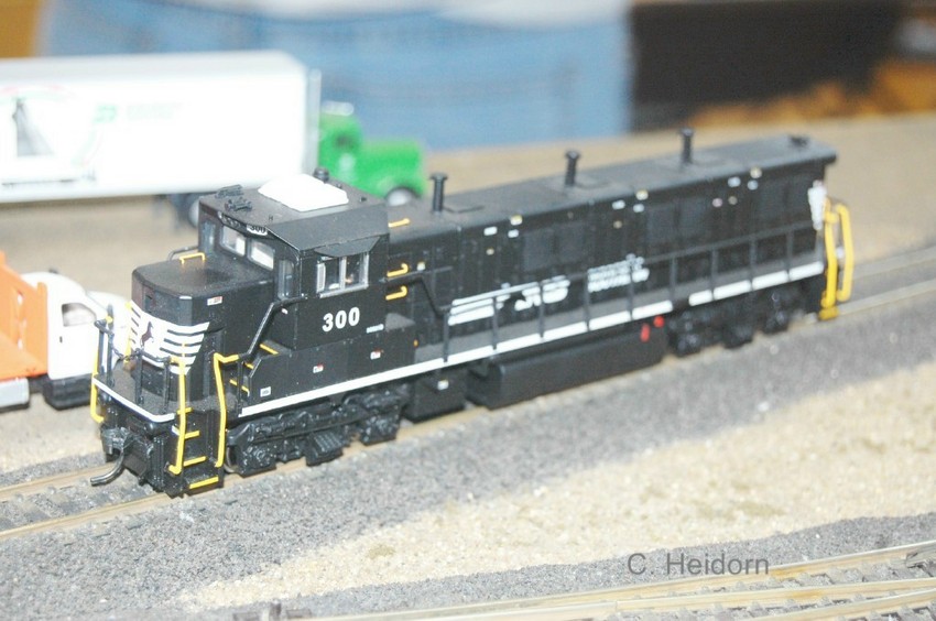 Photo of NS Switcher at NVRRA Show, Shirley Mass