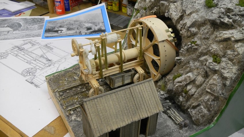 Photo of Wilsons Patented Stone Cutting Machine