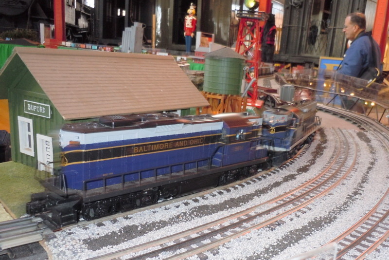 Photo of B&O at Buford, in O-Gauge