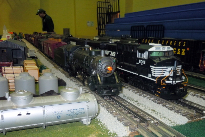 Photo of Steam and diesel at the Boy Scout show