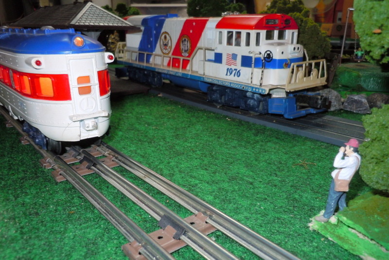Photo of The O-Gauge Railfan on the 4th of July