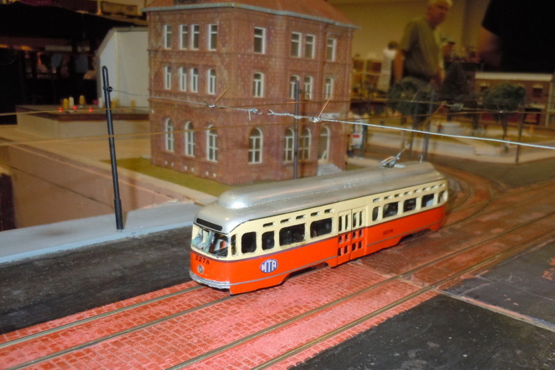 Photo of Charlie on the MTA in HO Gauge