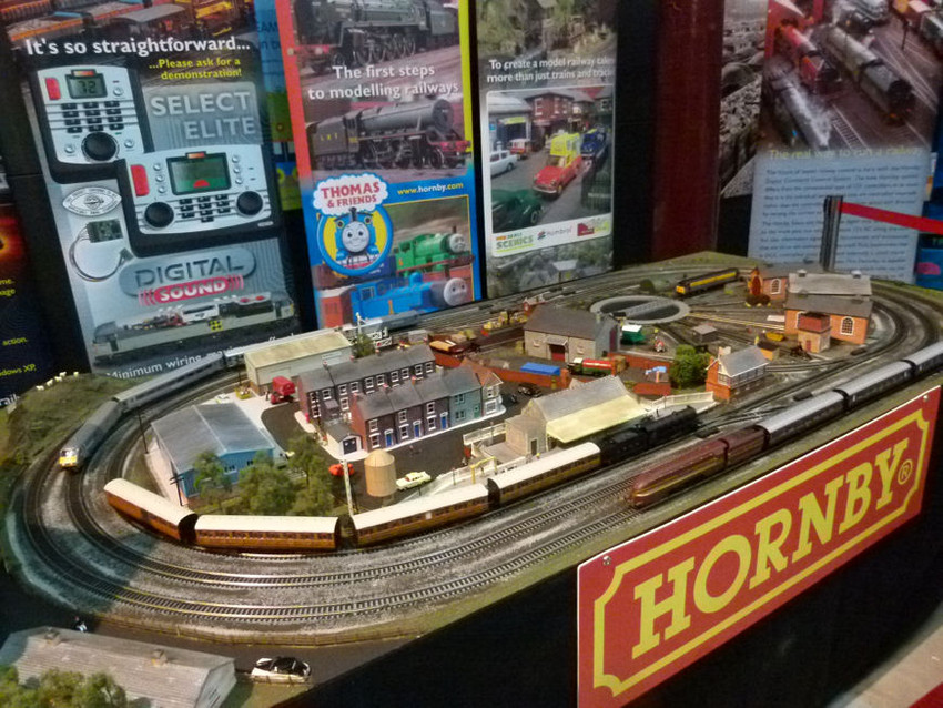 Photo of The travelling Hornby lay-out