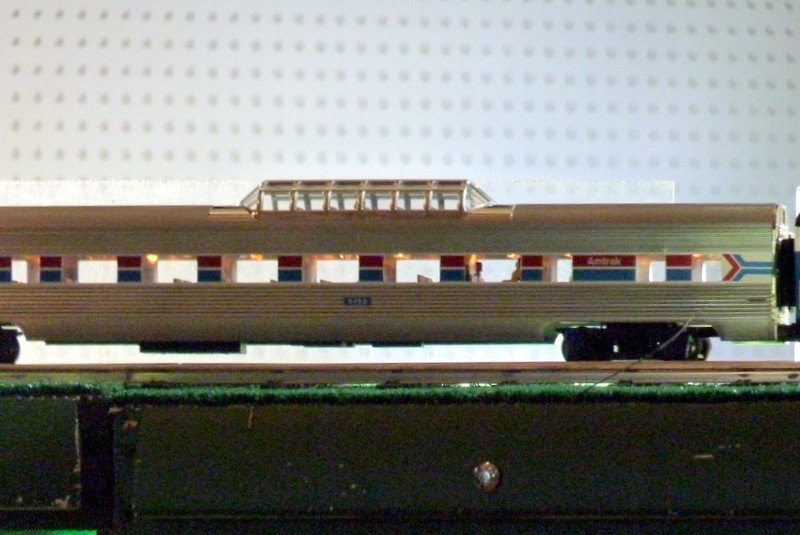 Photo of An Amtrak Streamliner in O Gauge