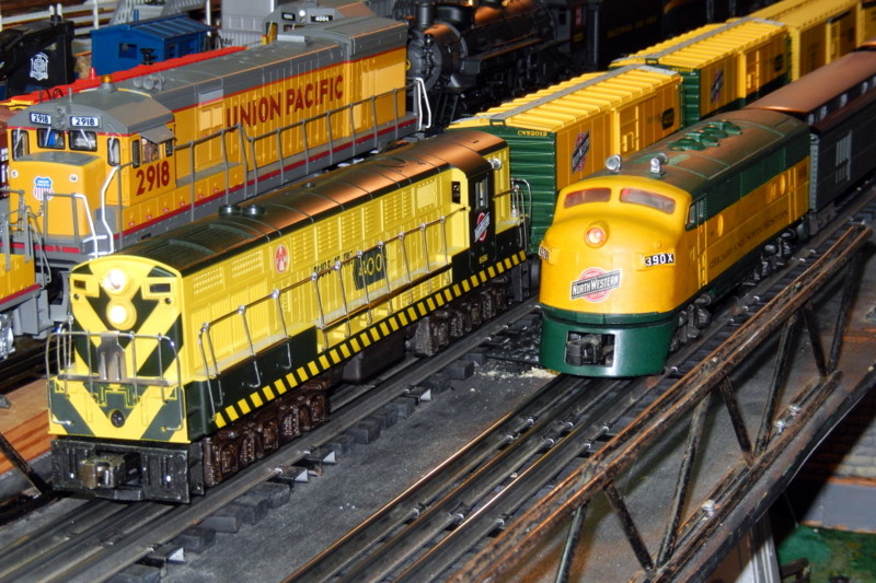 Photo of C&NW in O-Gauge Lionel