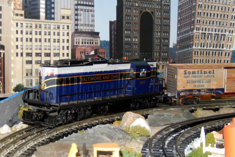 Photo of Baltimore & Ohio in O-Gauge by Lionel