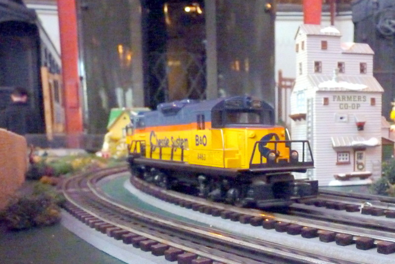 Photo of B&O at the B&O in O-gauge