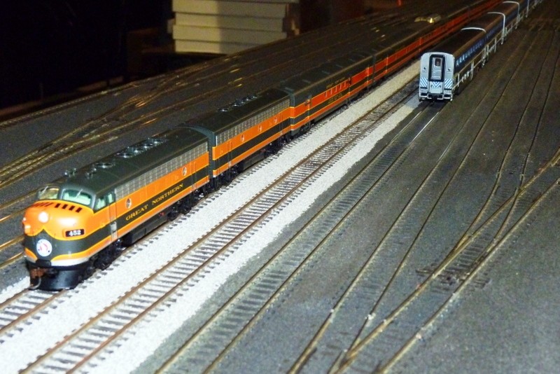 Photo of The Empire Builder in HO Gauge