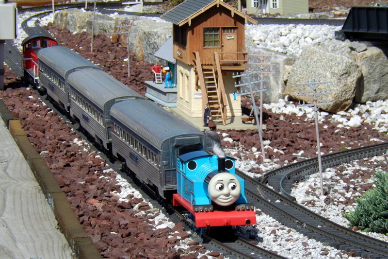 Photo of Thomas the Tank Engine in Large Scale