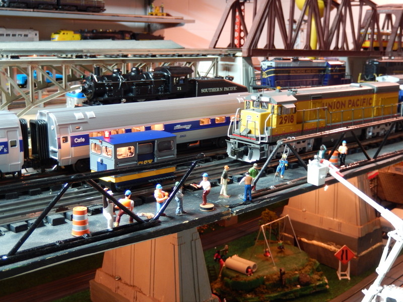 Photo of Bridge work on the home layout