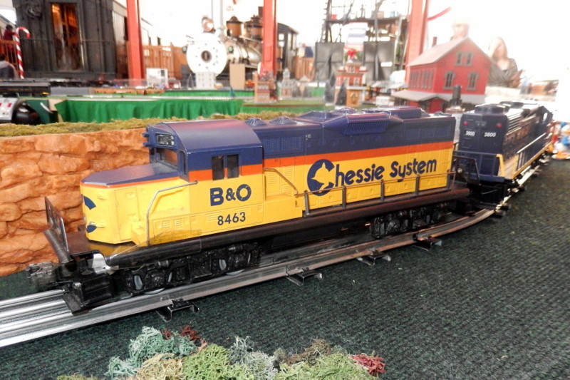 Photo of Chessie in O-Gauge