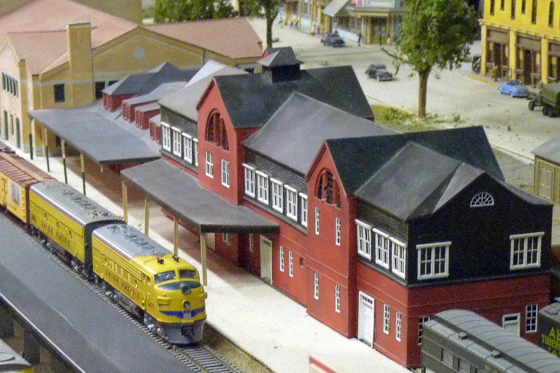 Photo of Ogden Union Station in HO