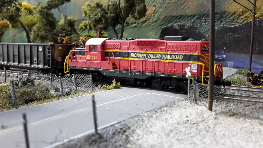 Photo of PVRR N-scale