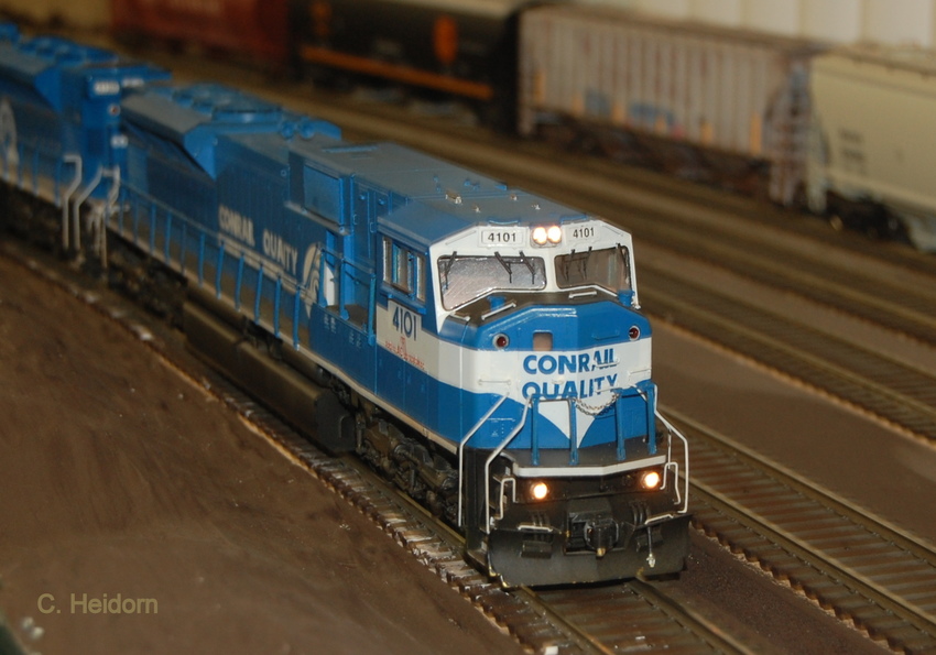 Photo of Conrail 4101 at Southern New England O Scalers.