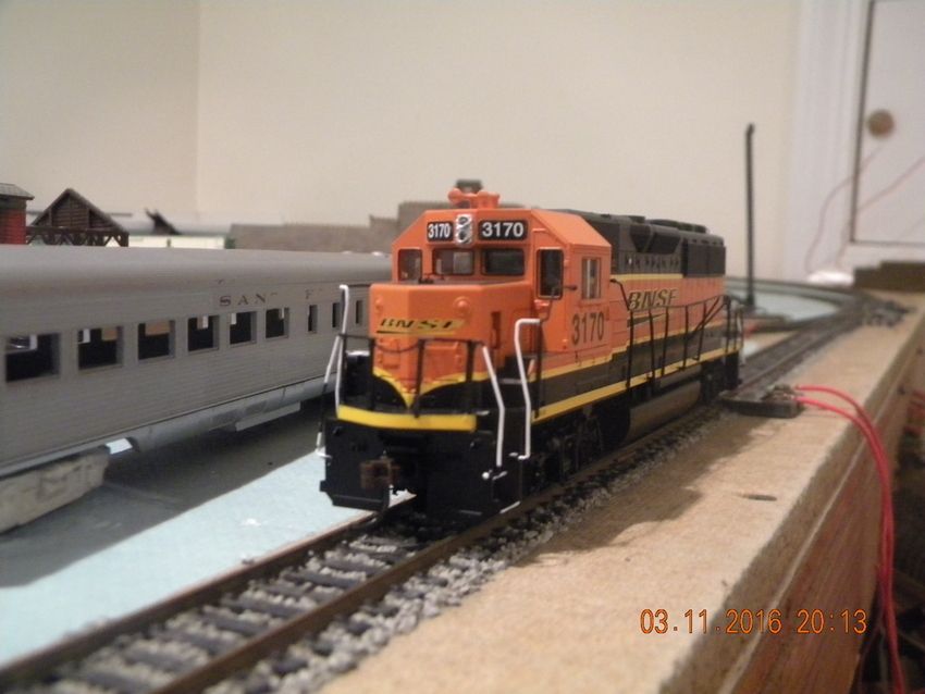 Photo of A model of BNSF 3170 on my layout