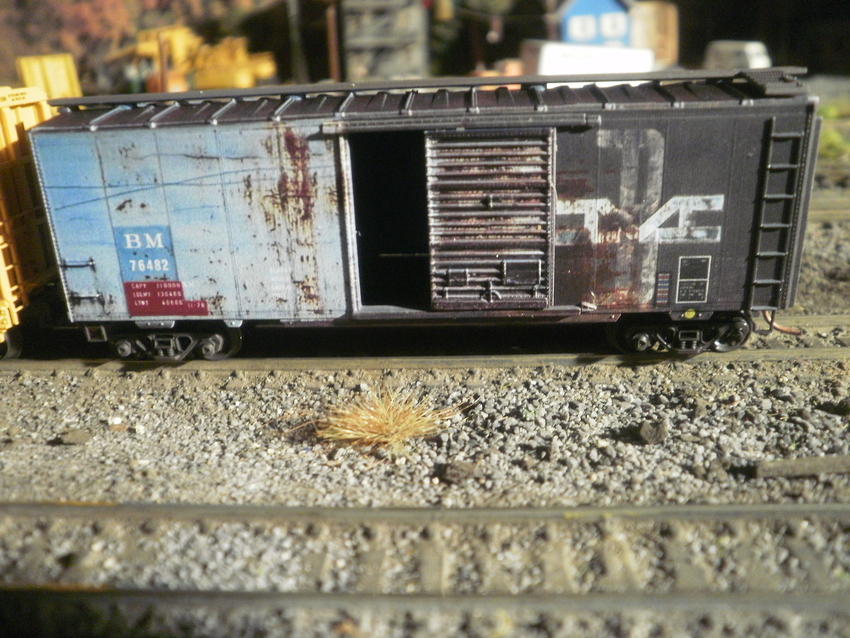Photo of weathered n scale