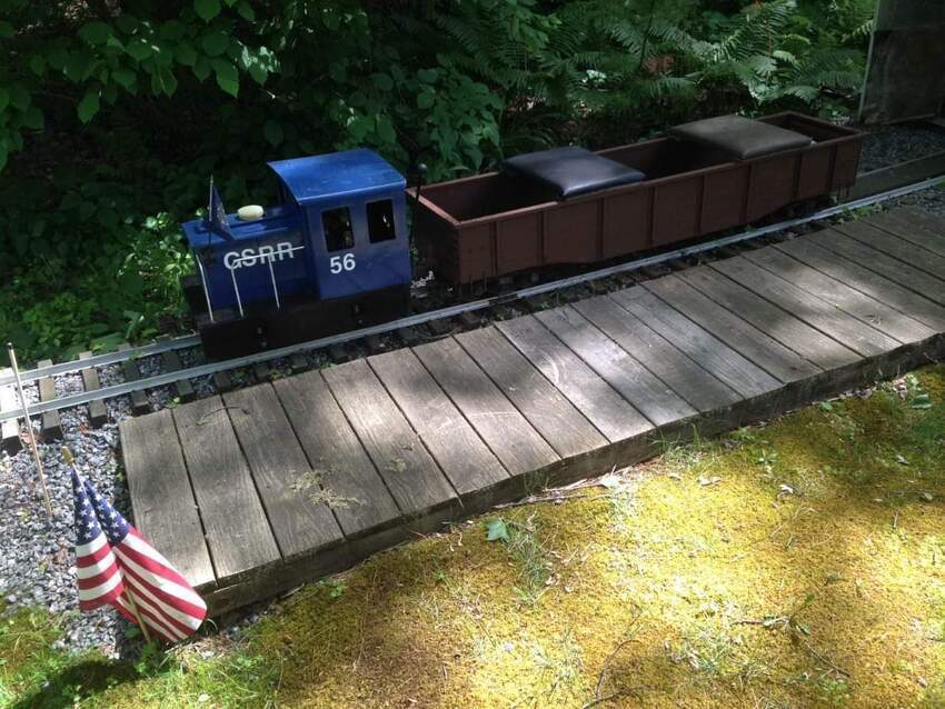 Photo of Back yard train