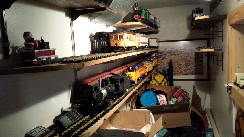 Photo of Train in basement