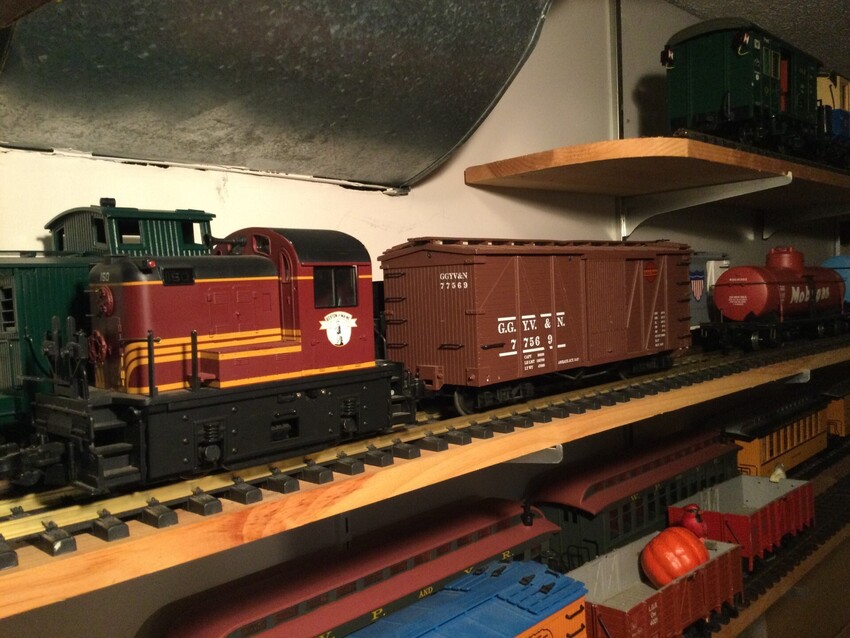 Photo of G scale trains