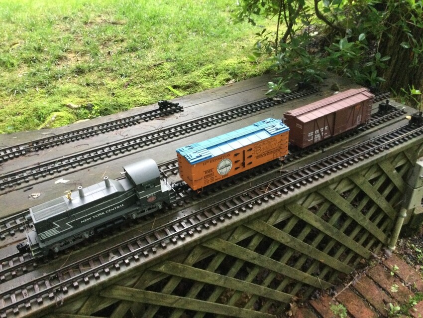 Photo of Back yard trains